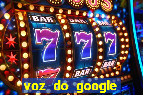 voz do google tradutor homem